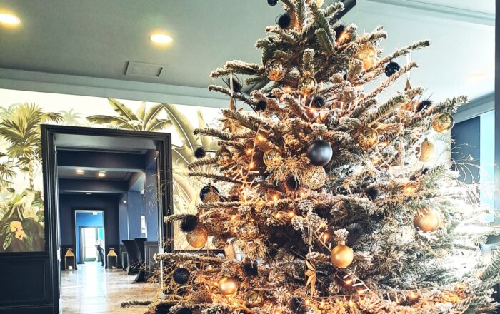 Photo de l'hôtel Mercure La Corderie Royale en mode Noël